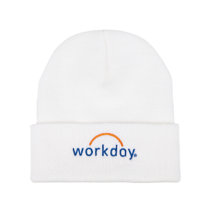 Workday White Beanie