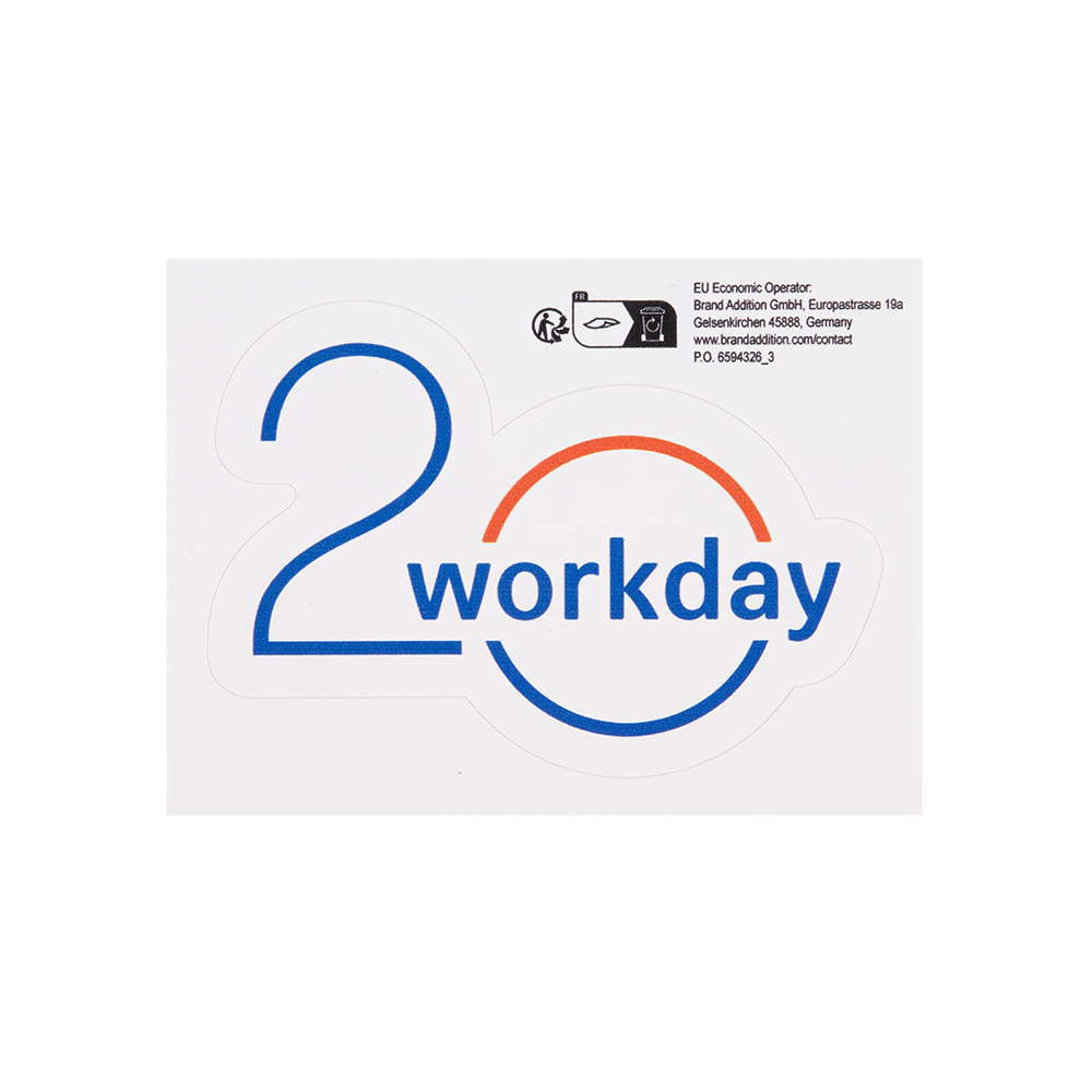 20th Anniversary Sticker (pk of 5 )